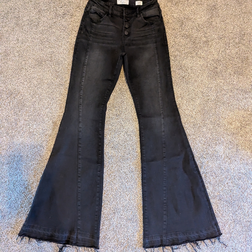 Black Flared Women's Jeans